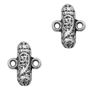 Metaal bedels TQ Boho totum tussenstuk Antiek zilver