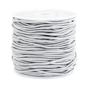 Gekleurd elastiek 1.5mm Light grey