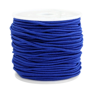 Gekleurd elastiek 1.5mm Royal blue