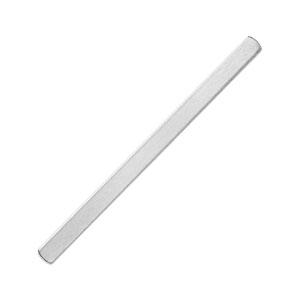 ImpressArt ringen aluminium strips 3.5x76mm Zilver