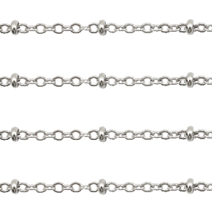 Benodigdheden van Stainless steel Roestvrij staal (RVS) jasseron 2mm Zilver