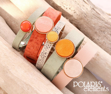 7 mm platte Polaris Elements cabochon 