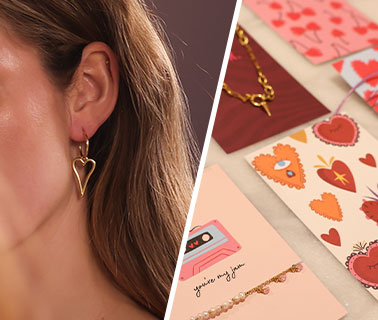 New! Valentijns sieraden kaartjes en hart bedels DQ 