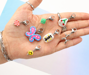 Nieuwe acryl imitatie parels met handbeschildering