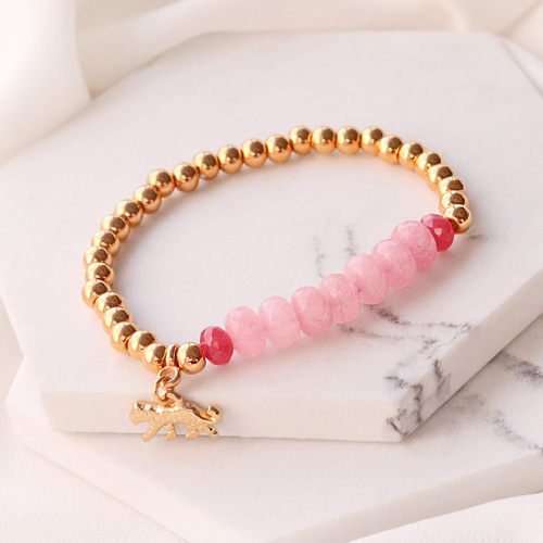Maak deze classy sieraden met onze nieuwe kralen van facet geslepen natuursteen