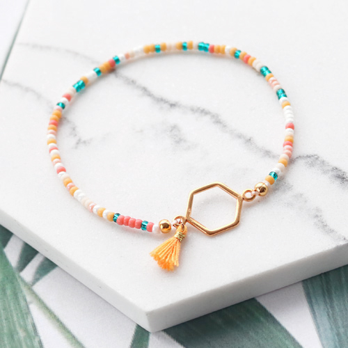 Sieraden inspiratie met Miyuki kralen en DQ metaal