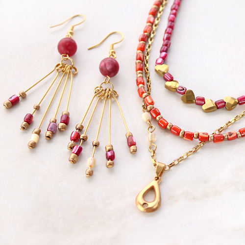 Sieraden inspiratie! Kettingen en koorden maken met schelp kralen