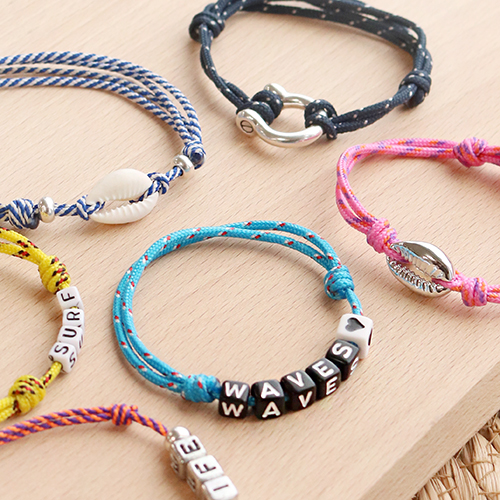 Hippe armbanden maken met de nieuwe maritiem koord collectie 
