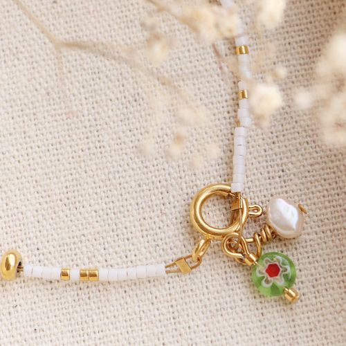 Zie hier hoe je leuke sieraden maakt met de nieuwe Millefiori kralen: 