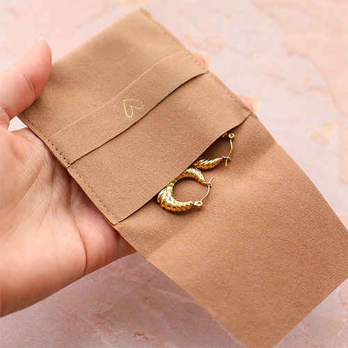 Nieuwe sieraden zakjes met sieraden zakjes linnen