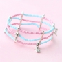 Schattige armbandjes, afgemaakt met bedels, onderdelen en schuivers van DQ metaal