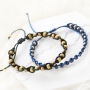 Inspiratie voor prachtige macram&eacute; armbandjes met nieuwe kleuren macram&eacute; draad