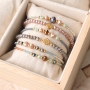 Kleurrijke inspiratie: armbandjes met facetkralen