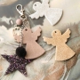 Winterse sieraden ontwerpen met engelen en sterren