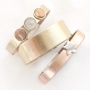 Maak fantastische accessoires met ons nieuwe metallic plat leer DQ 