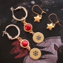 Prachtige kerstsieraden met jouw favoriete sieraadonderdelen