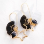 Kersttip: handmade oorbellen met hangers van crystal glas