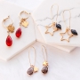 Kersttip: handmade oorbellen met hangers van crystal glas