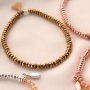 Maak feestelijke armbandjes met onze nieuwe kralen van hematite