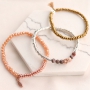 Maak feestelijke armbandjes met onze nieuwe kralen van hematite