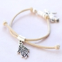 DIY sieraden met metaal, gekleurd elastiek en DQ metaal