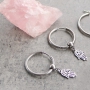 Stainless steel oorbellen en kettingen