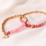 Maak deze classy sieraden met onze nieuwe kralen van facet geslepen natuursteen