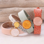 Get inspired! Cuoio armbanden met Polaris Elements cabochons maken?