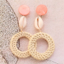 DIY: oorbellen in soutache stijl met geweven hangers