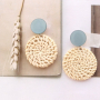 DIY: oorbellen in soutache stijl met geweven hangers