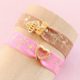 Dit maak je makkelijk zelf! Armbandjes en haarelastiekjes van elastisch lint