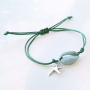 Zomerse sieraden met nieuwe kauri schelpjes, macram&eacute; draad en DQ leer
