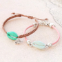Zomerse sieraden met nieuwe kauri schelpjes, macram&eacute; draad en DQ leer