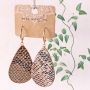 Maak zelf statement oorbellen met nieuwe hangers van imi leer, resin en rotan!