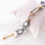 sssSnake print! Oorbellen en armbanden met slangenprint 
