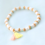 Lekker kleurrijk; armbandjes, enkelbandjes en zonnebrilkoord met kwastjes!