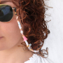 Lekker kleurrijk; armbandjes, enkelbandjes en zonnebrilkoord met kwastjes!