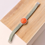 Hoe maak ik een echte statement armband met DQ leer plat?