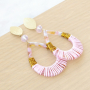 Zomerse statement oorbellen maken met resin hangers