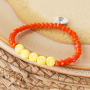 Nieuwe letterkralen en fimo bedels in leuke armbandjes en kettinkjes!