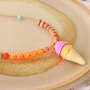 Nieuwe letterkralen en fimo bedels in leuke armbandjes en kettinkjes!
