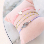 Schattig de zomer in met deze kleurrijke sieraden van stainless steel