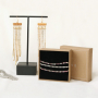 DIY: sprankelende oorbellen en armbanden van strass chain
