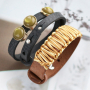 Maak zelf stijlvolle Cuoio armbanden met Polaris Elements cabochons