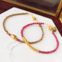 Sieraden maken met de nieuwste crystal facet geslepen kralen van natuursteen? 