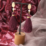DIY: musthave oorbellen maken met kleurrijke kwastjes hangers voor een herfstige look