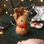 Maak de leukste kersthangers met onze nieuwe collectie kerstfiguren van vilt en pailletten