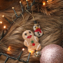 Maak de leukste kersthangers met onze nieuwe collectie kerstfiguren van vilt en pailletten