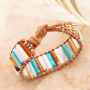Deze sieraden kun je maken met de tube schelp kralen: 