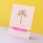 Cre&euml;er trendy zomerse items met macram&eacute; draad en acryl letterkralen